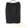 Women's knit micro jacquard elegant skirt